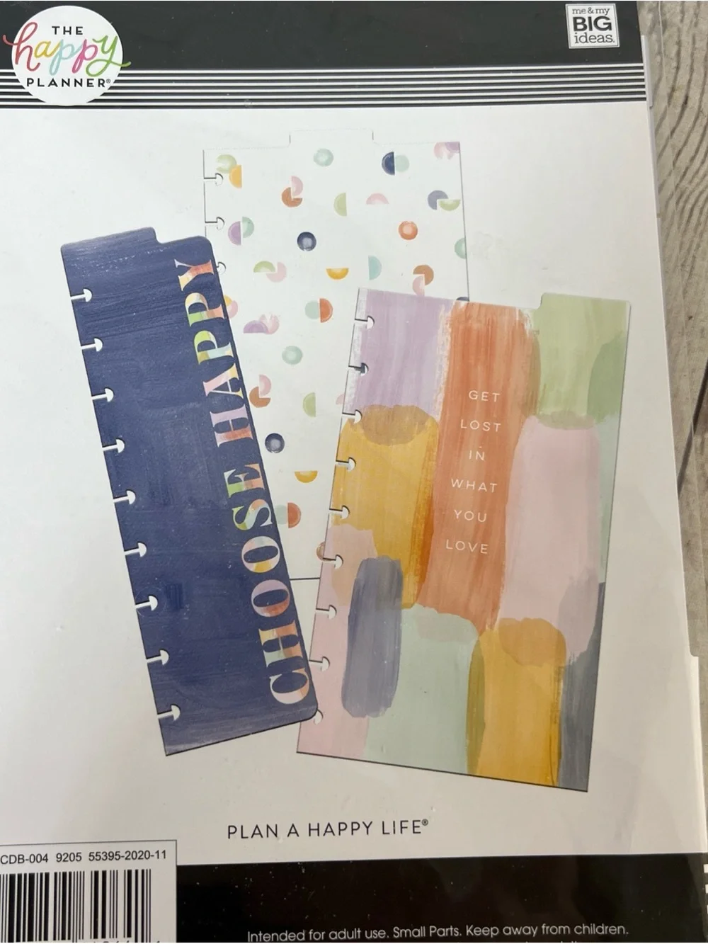 The Happy Planner Dashboards Set of 3 Choose Happy Classic Sized Sealed